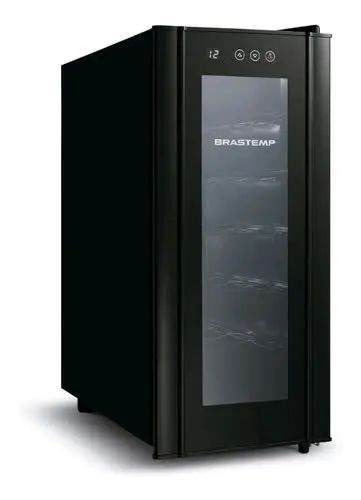 foto de Adega De Vinhos Brastemp Para 12 Garrafas Com Painel Touch BZC12BE Preto