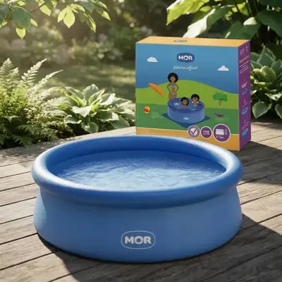 foto de Piscina MOR Inflável 1000 Litros Splash Fun Azul - 1048