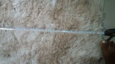 foto de Tapete Sala Quarto Peludo Felpudo Luxo 1,50x1,00 *promoção