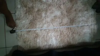 foto de Tapete Sala Quarto Peludo Felpudo Luxo 1,50x1,00 *promoção
