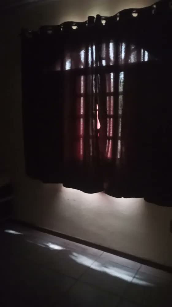 foto de Cortina Blackout Em Tecido 2,00x1,80 Corta Luz Preta