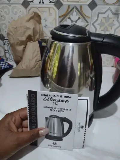 foto de Chaleira Elétrica 1,8L 1200W Atacama Nohara