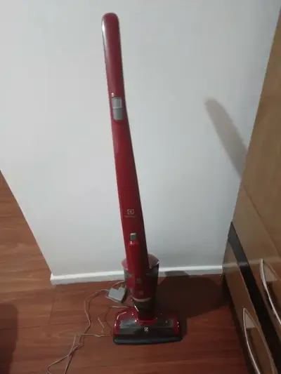 foto de Aspirador sem fio Vertical Electrolux Ergorápido ERG23 460ml vermelho
