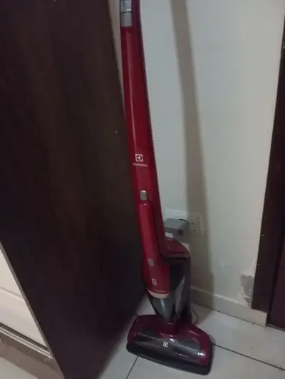 foto de Aspirador sem fio Vertical Electrolux Ergorápido ERG23 460ml vermelho