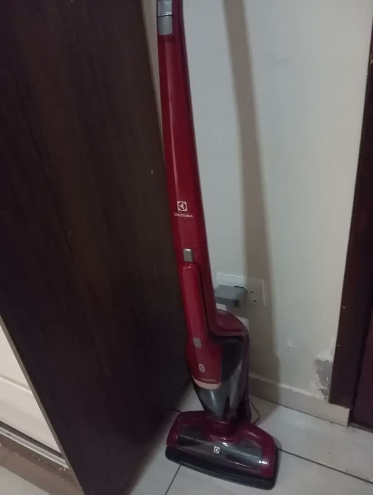foto de Aspirador sem fio Vertical Electrolux Ergorápido ERG23 460ml vermelho