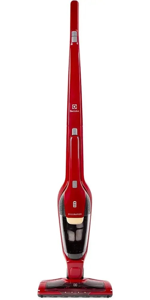 Aspirador sem fio Vertical Electrolux Ergorápido ERG23 460ml vermelho