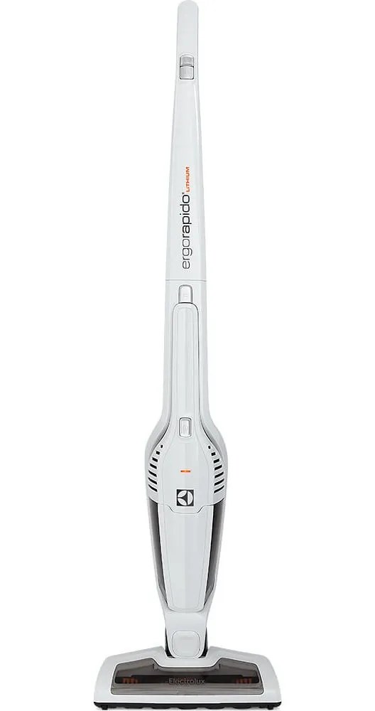 Aspirador de Pó Vertical Sem Fio Electrolux Ergorapido 2 em 1 Cyclone até 21 min Branco (ERG21) - Bivolt