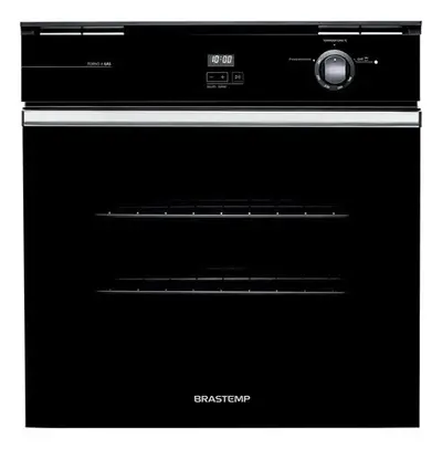 foto de Forno de Embutir a Gás Brastemp 78L Preto Grill - BOA84AE