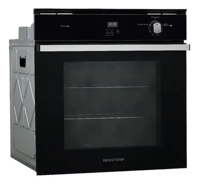 foto de Forno de Embutir a Gás Brastemp 78L Preto Grill - BOA84AE