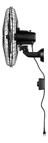 foto de Ventilador oscilante de parede ventisol Steel 6 pás 50cm preto
