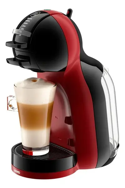 foto de Cafeteira Nescafé Dolce Gusto Mini Me Vermelha e Preta