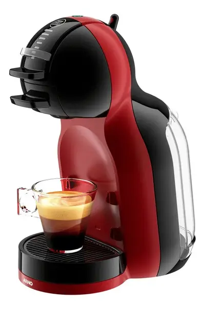 foto de Cafeteira Nescafé Dolce Gusto Mini Me Vermelha e Preta