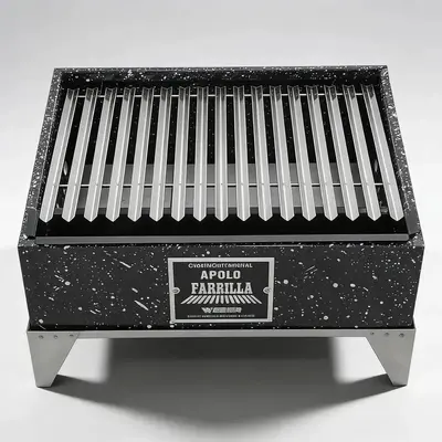 foto de Churrasqueira Apolo Parrilla Mini Esmaltada Weber