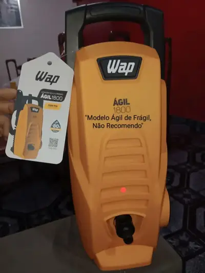 foto de Lavadora De Alta Pressão 1400w 1300psi 300l/h Wap Ágil 1800