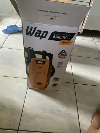 foto de Lavadora De Alta Pressão 1400w 1300psi 300l/h Wap Ágil 1800