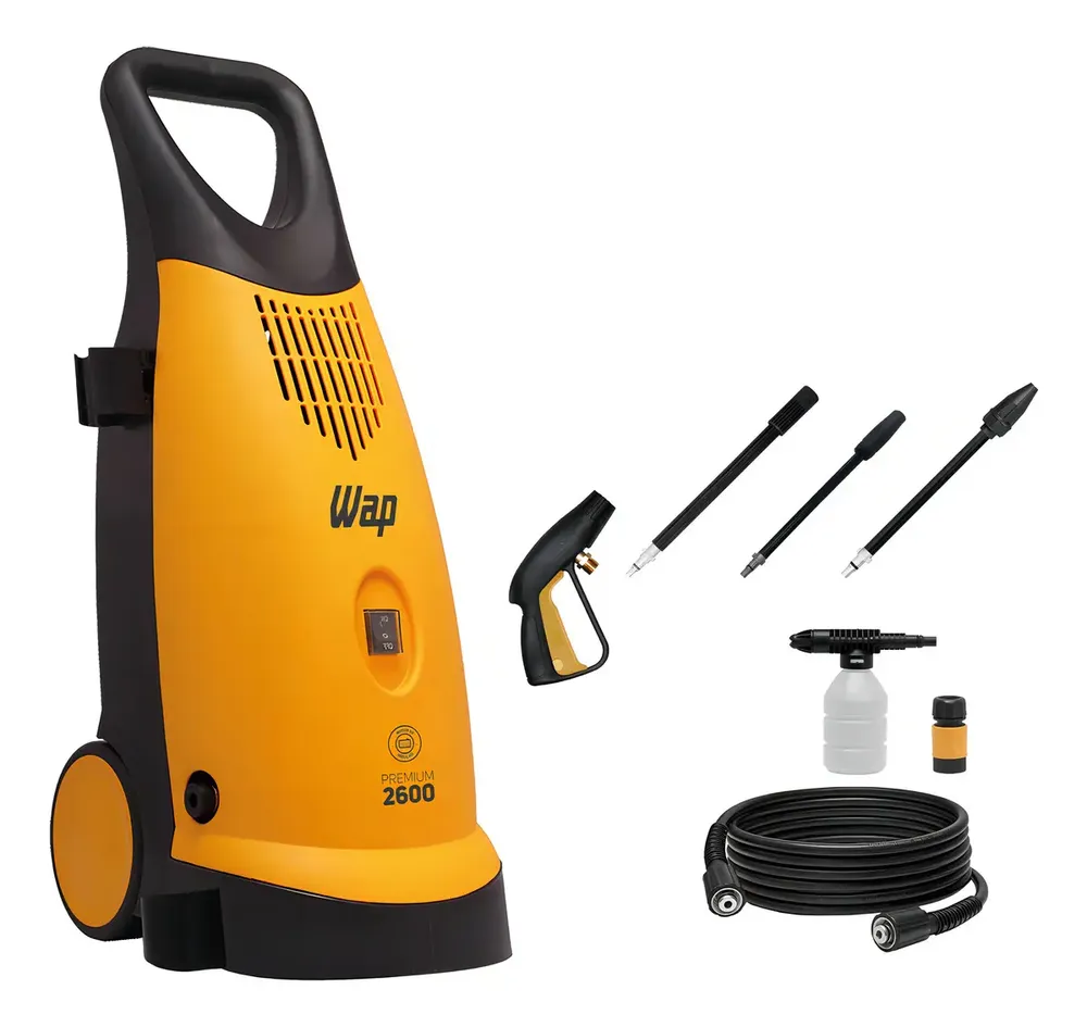 Lavadora Alta Pressão 1900w 2400psi Indução Wap Premium 2600