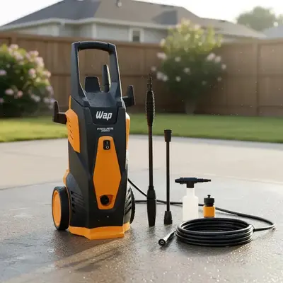 foto de Lavadora de Alta Pressão WAP Premier 2600 1800W 2000 PSI com Aplicador de Detergente