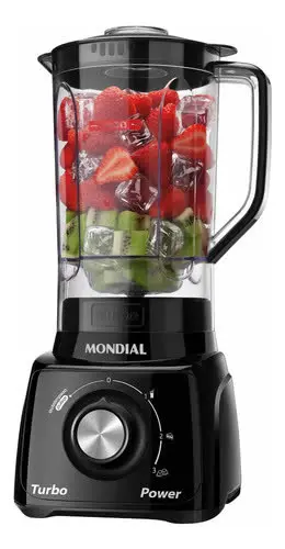 foto de Liquidificador Turbo Power Mondial 550W - L-99 FB
