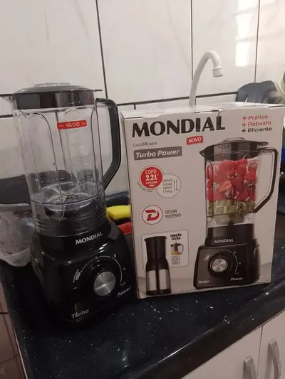 foto de Liquidificador Turbo Power Mondial 550W L-99 WG