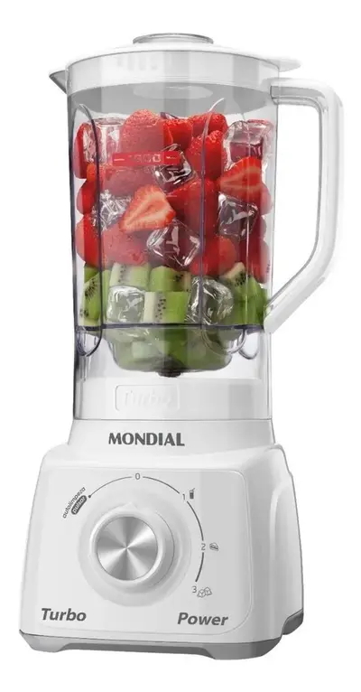 foto de Liquidificador Turbo Power Mondial 550W L-99 WG