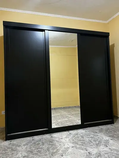 foto de Guarda Roupa Casal Sevilha 3 Portas Corre 6 Gav C/ Espelho