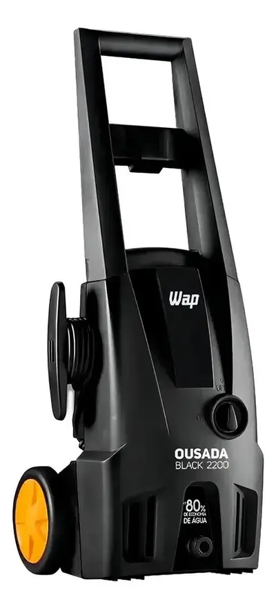 foto de Lavadora De Alta Pressão Wap Ousada Black 2200 Potência de 1500w 1750psi