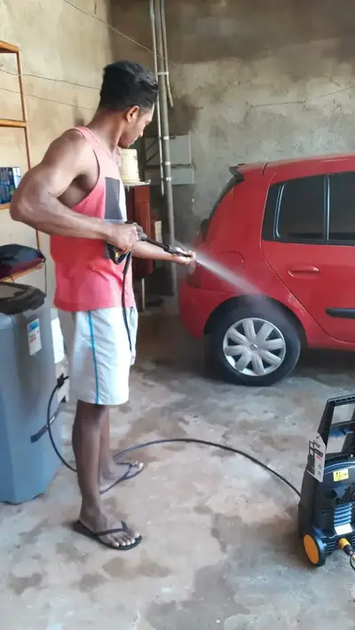 foto de Lavadora de Alta Pressão WAP Ousada Black 2200 1750PSI 1500W