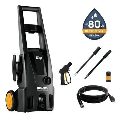 foto de Lavadora de Alta Pressão WAP Ousada Black 2200 1750PSI 1500W
