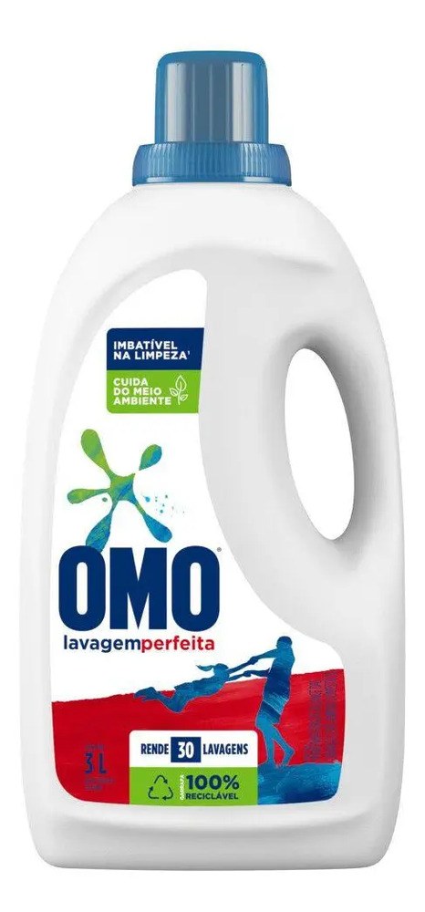 Sabão Líquido Omo Lavagem Perfeita 3l