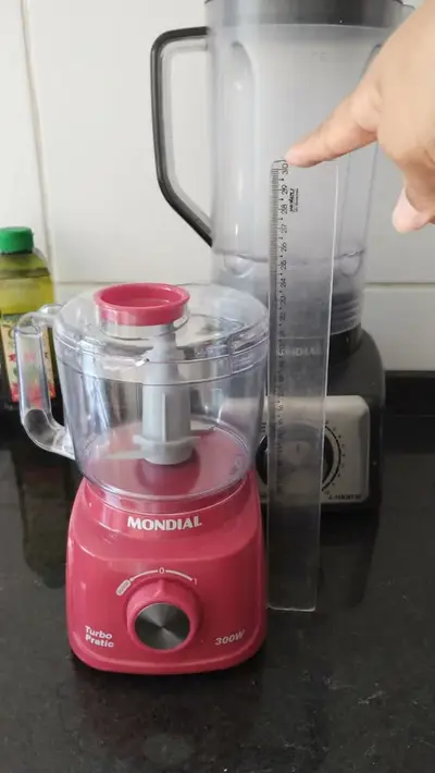 foto de Mini processador turbo MP-16 300w cor preto Mondial