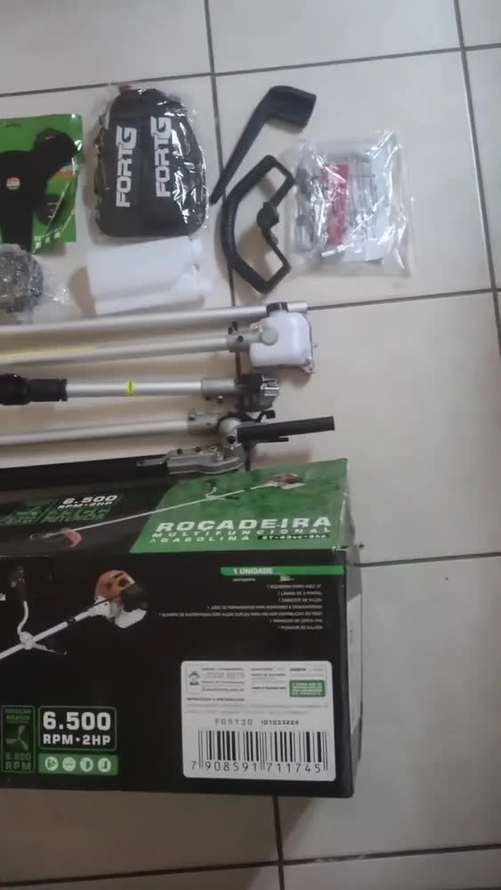 foto de Roçadeira Fortg FG9130 43cc Semi-Profissional 2T Motor a Gasolina