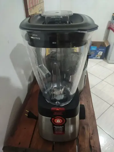 foto de Liquidificador Série 5000 Philips Walita 1400w RI2244 Cor Cinza