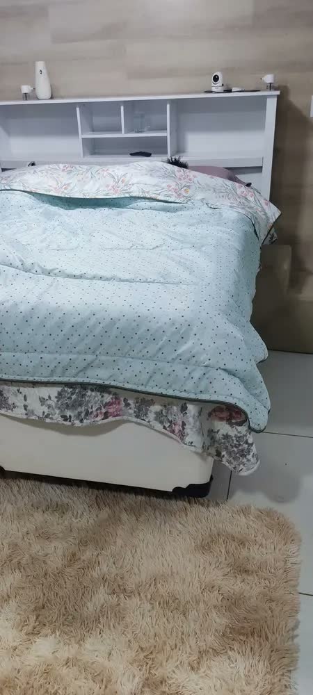 foto de Edredom Casal Padrão Dupla Face Microfibra Estampado Avulso