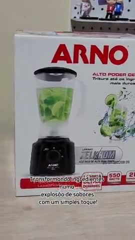 Análise ZiggDrop: Liquidificador Arno Power Mix Cor Preto