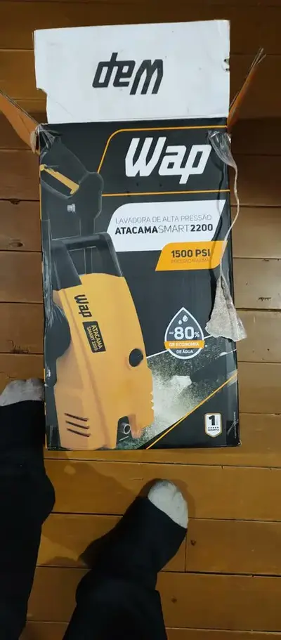 foto de Desobstruidora de Alta Pressão WAP Atacama Smart Ultra Com Potência de 1400W 1500PSI