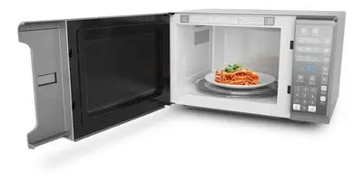 foto de Micro-ondas MI41S Inox Espelhado Painel Integrado 31 litros Electrolux