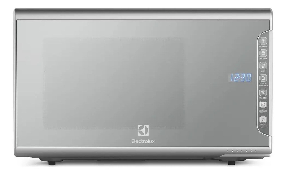 Micro-ondas MI41S Inox Espelhado Painel Integrado 31 litros Electrolux