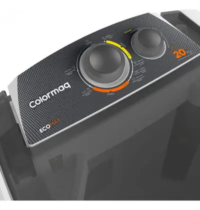 foto de Lavadora De Roupas Semiautomática Lcs 20 20kg Colormaq Branco