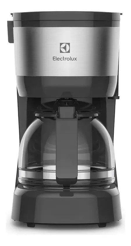 Cafeteira Elétrica Electrolux inox filtro permanente removivel corta pingos capacidade 600ml 15 xicaras função manter aquecido sistema ECM10