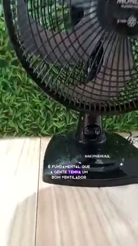 Análise ZiggDrop: Ventilador de Mesa 30cm Super Power Mondial 60W VSP-30-B