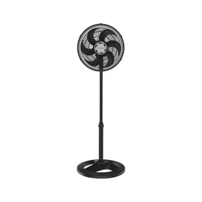 foto de Ventilador Oscilante De Coluna Ventisol 30cm Turbo 6 Pás Preto