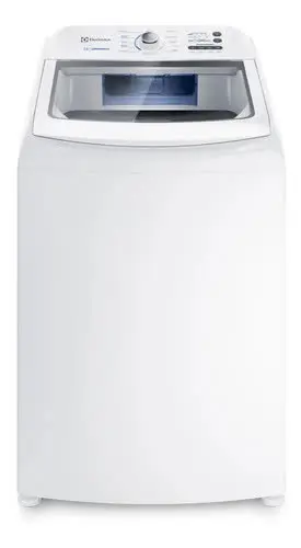 foto de Máquina de Lavar Electrolux 15kg Branca Essential Care com Cesto Inox e Jet&Clean LED15