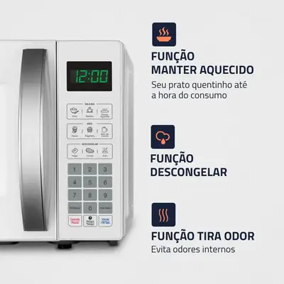 foto de Micro-ondas MO-01-21-W 1200W Mondial
