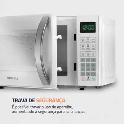 foto de Micro-ondas MO-01-21-W 1200W Mondial