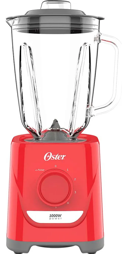 Liquidificador Oster Power 1,7L Vermelho OLIQ501