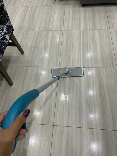 foto de Mop Spray Fit Microfibra Verde Reservatório 365ml Flash Limp