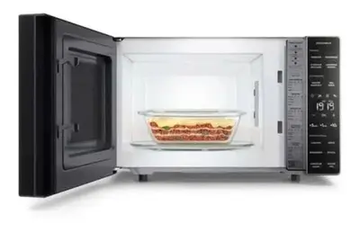 foto de Micro-ondas ME23S 23L Efficient Com Descongelamento Assistido Cor Inox Electrolux