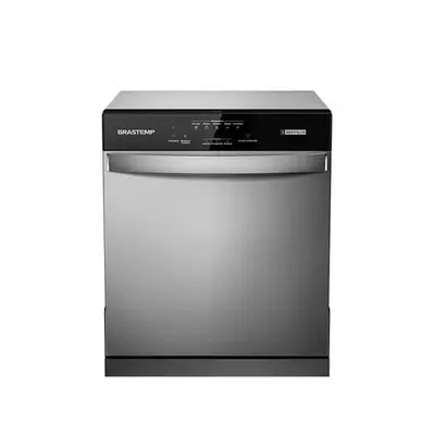 foto de Lava-Louças Brastemp 8 Serviços Inox - BLF08BS