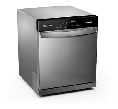 foto de Lava-Louças Brastemp 8 Serviços Inox - BLF08BS