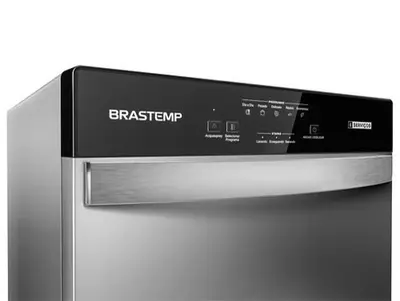 foto de Lava-Louças Brastemp 8 Serviços Inox - BLF08BS